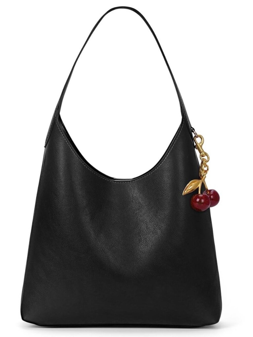 Faux Suede Hobo Bags Vegan Leather Shoulder Bag Tote for Women Medium Slouchy